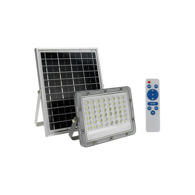 Spectrum NOCTIS SOLARIS LED solstrålkastare 50W 6000K dagsljus IP65 IK08 med sensor och fjärrkontroll