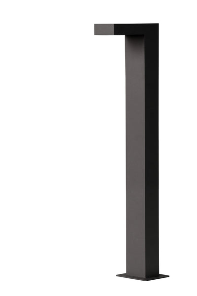Lucide TEXAS LED sokkellamp 7W 3000K IP54 Antraciet buiten aluminium 220-240V 600mm moderne tuinverlichting