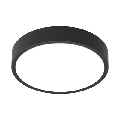 Ledvance LED bulkhead rond 9.5W zwart, 3000K 4000K instelbaar, 1220 lumen, IP65 IK10 wand plafondlamp