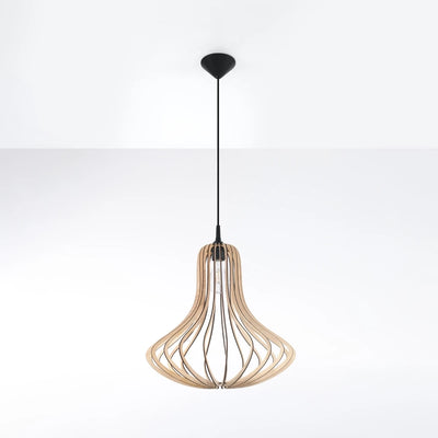 Sollux Lighting LED hänglampa ELZA med E27-sockel, IP20, 220-240V, Matt Guld Aluminium