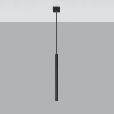 Sollux Lighting LED hanglamp Zwart PASTELO met E27 fitting, IP20, 220-240V, aluminium mat gouden afwerking
