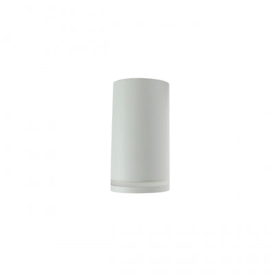 Spectrum CHLOE Mini Ring opbouw GU10 plafondarmatuur 230V IP20 Wit Aluminium Ø55x107mm