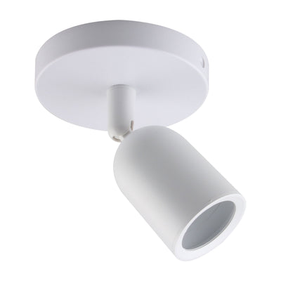 Spectrum SOLIS GU10 LED-Deckenstrahler, Aufbau, 230V, IP20, Weiß, 120x145mm