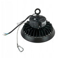 Tsong LED High Bay UFO 100W 15000 lumen 1-10V dimbar 3000K CRI 80 Philips Chip IP20 CE RoHS Svart