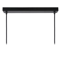 Suspension Lucide RUBEN, 4xE27, Noir & Laiton satiné, corps en métal, hauteur 1520mm, IP20 dimmable