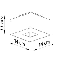 Plafondspot MONO 1 wit