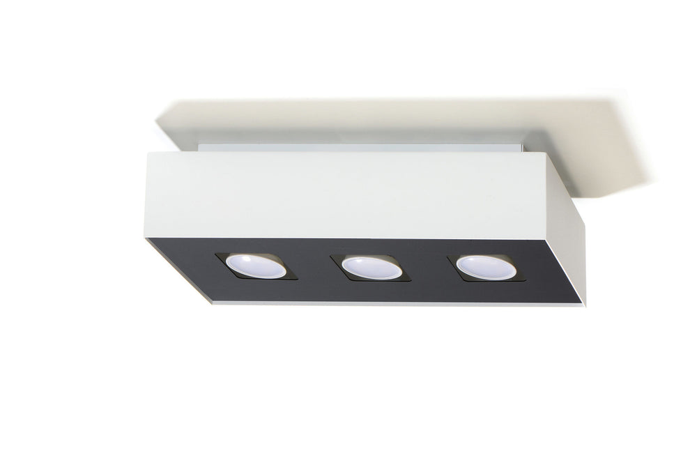 Plafondspot MONO 3 wit