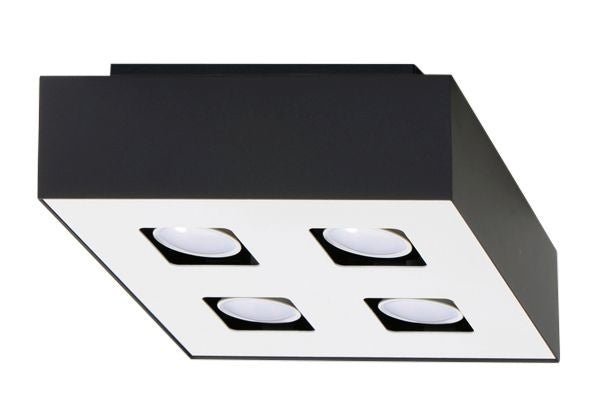 Plafondspot MONO 4 zwart
