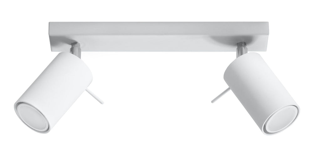 LED Plafondspot wit RING - 2 x GU10 aansluiting
