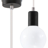 Hanglamp EDISON wit