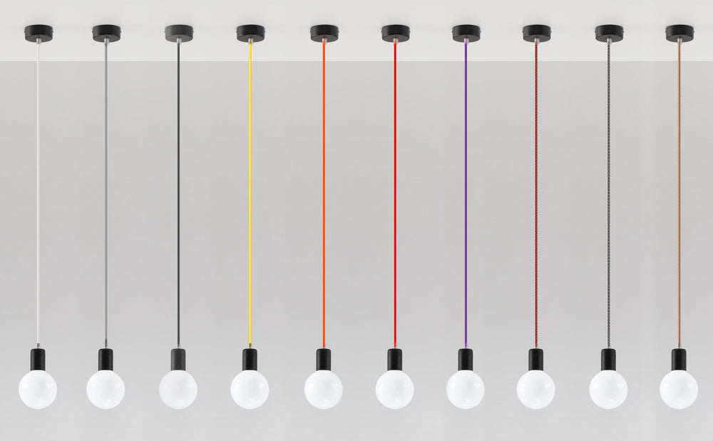 Hanglamp EDISON wit