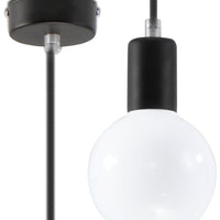 Hanglamp EDISON zwart
