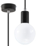 Hanglamp EDISON zwart