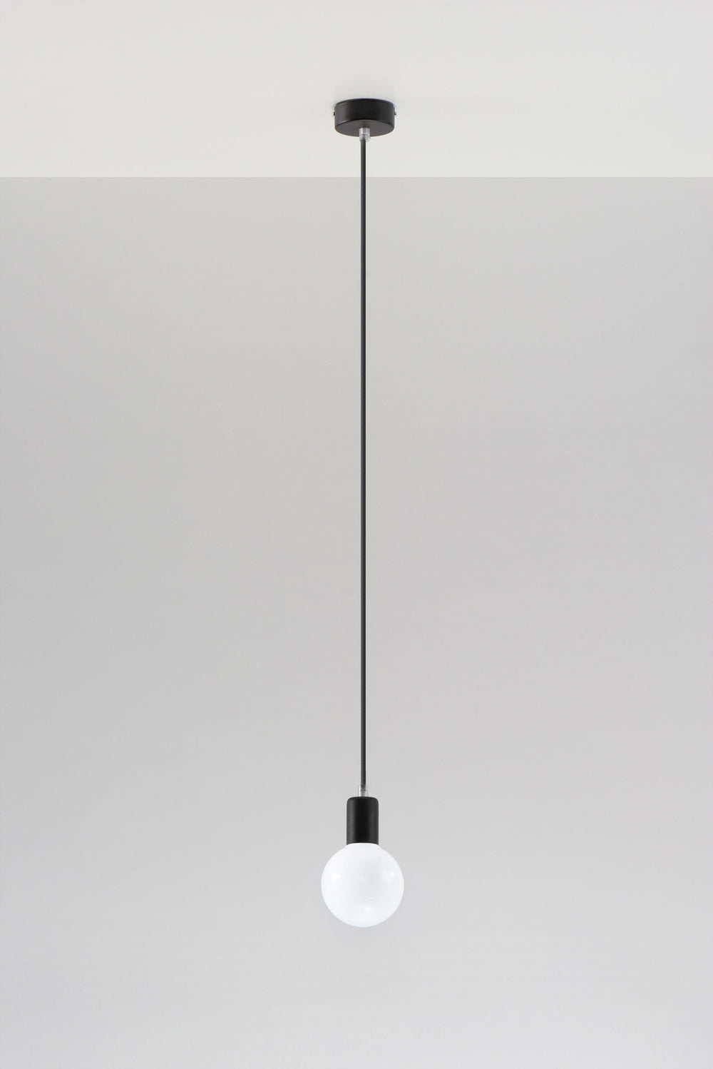 Hanglamp EDISON zwart