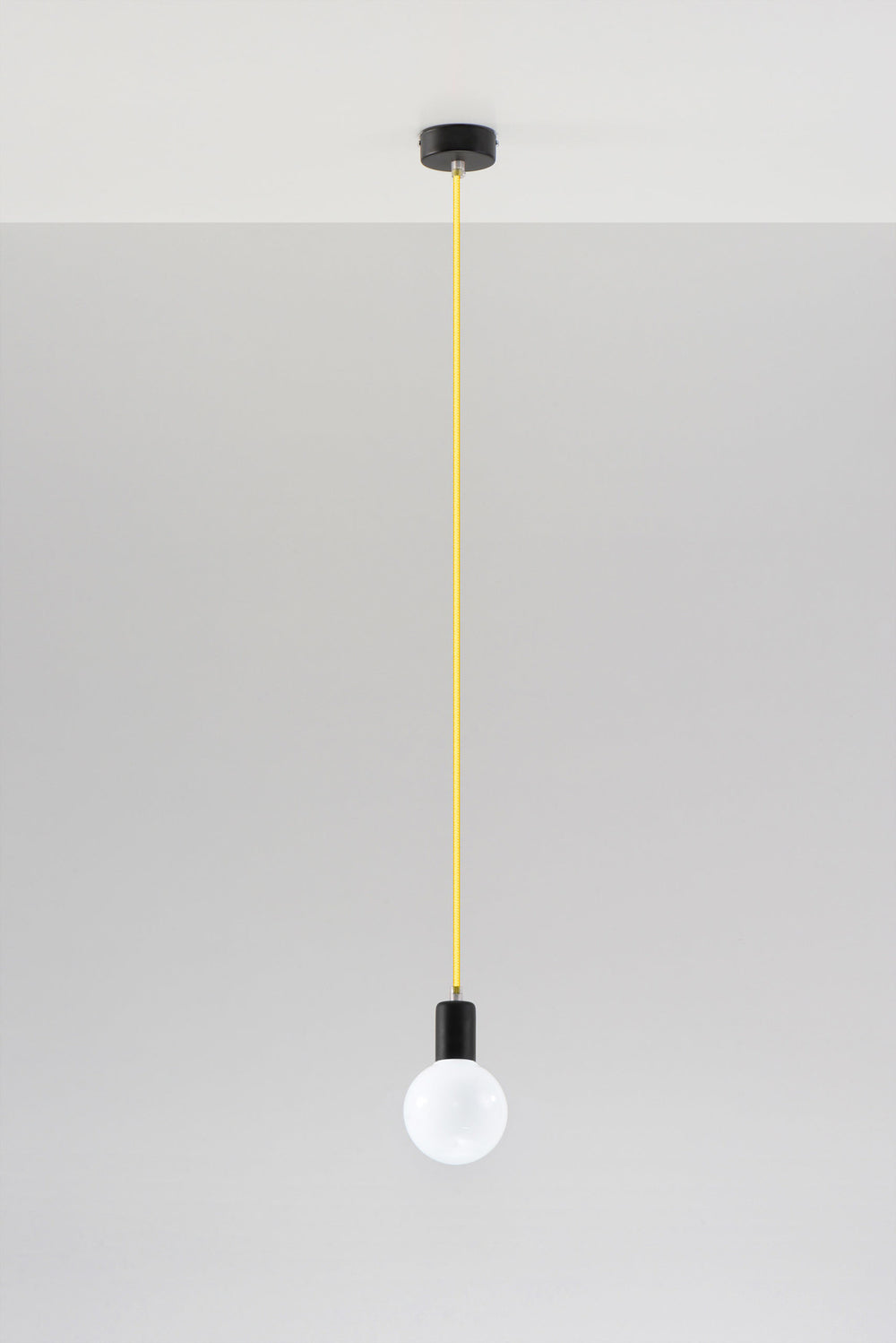 Hanglamp EDISON geel