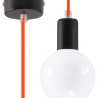 Hanglamp EDISON oranje