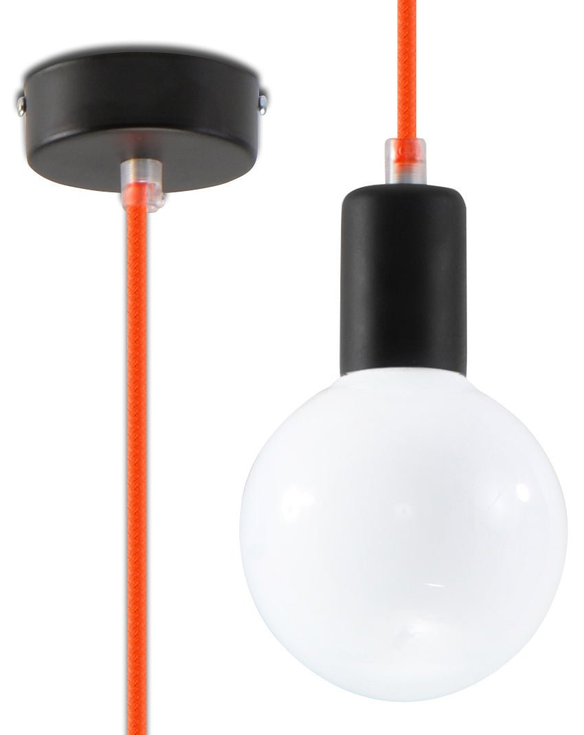 Hanglamp EDISON oranje