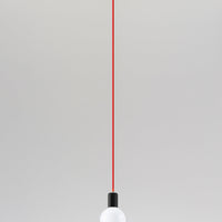 Hanglamp EDISON rood