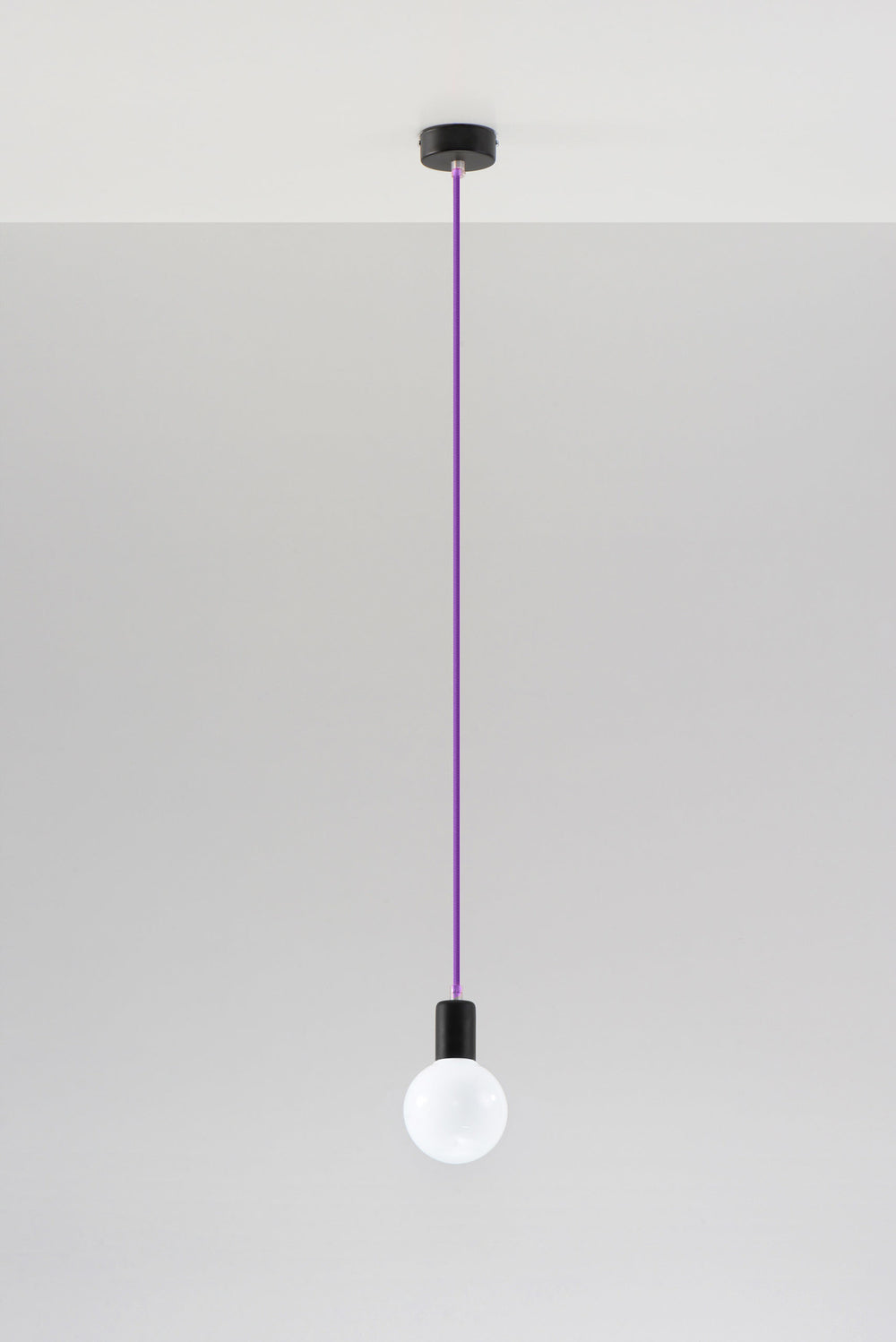 Hanglamp EDISON violet