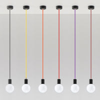 Hanglamp EDISON violet