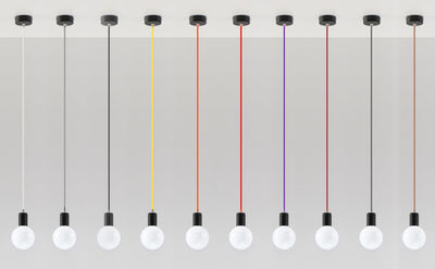 Hanglamp EDISON violet