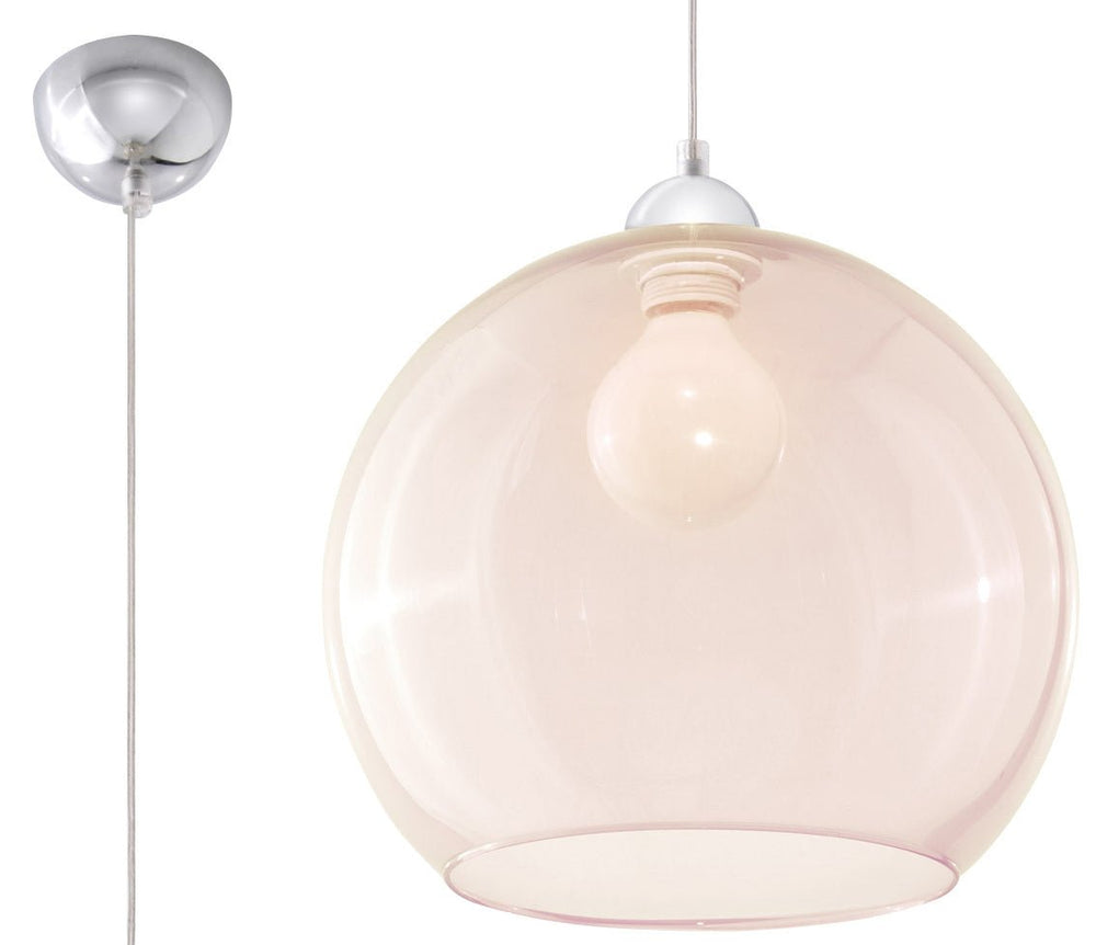 Hanglamp BALL champagne