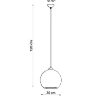 Hanglamp BALL champagne