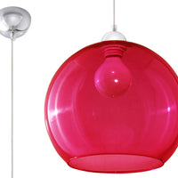 Hanglamp BALL red