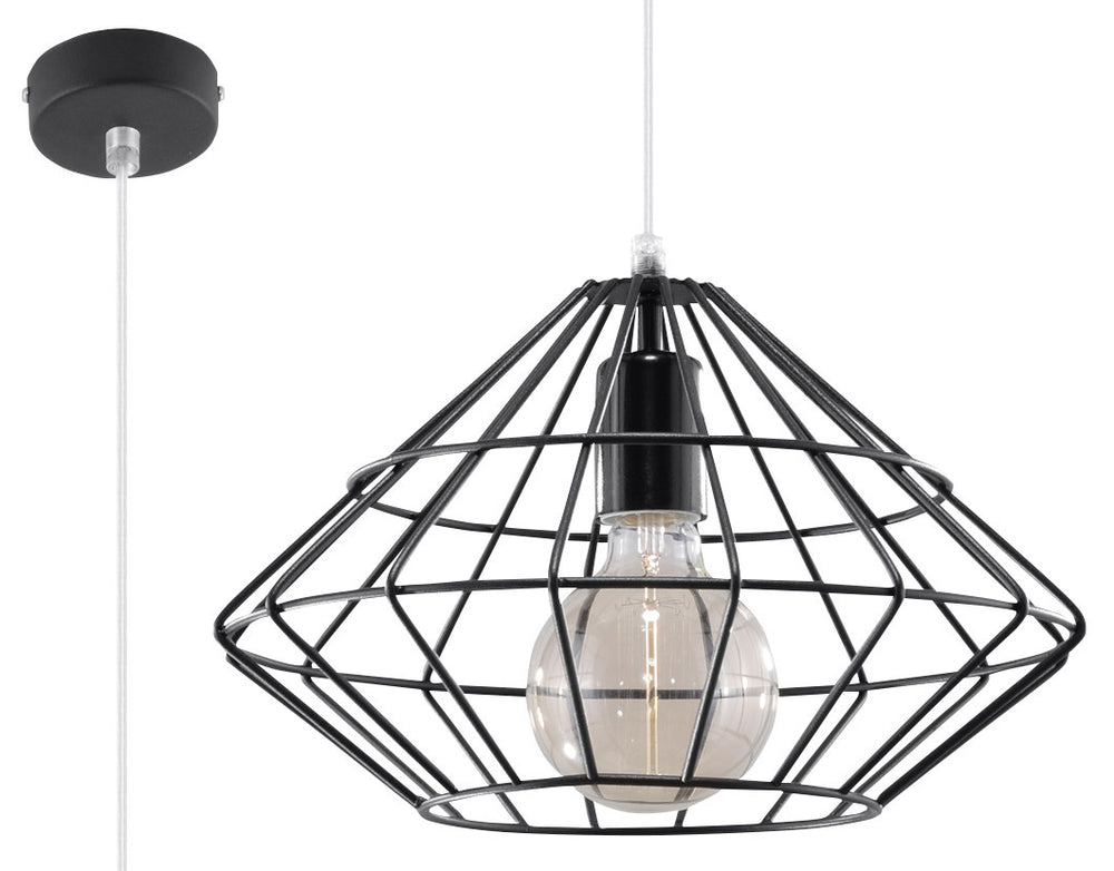 Hanglamp UMBERTO zwart