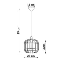 Hanglamp CELTA zwart