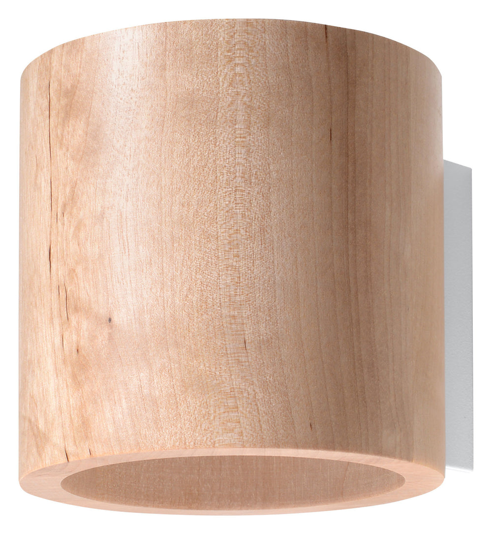 Wandlamp ORBIS natuurlijk hout