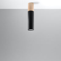 Plafondspot PABLO zwart