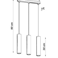 Hanglamp LINO 3 hout 