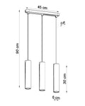 Hanglamp LINO 3 hout 