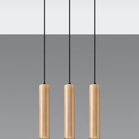 Hanglamp LINO 3 hout 