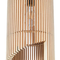 LED Hanglamp hout ALEXIA - 1 x E27 aansluiting 
