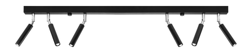 LED Plafondspot zwart EYETECH - 6 x G9 aansluiting