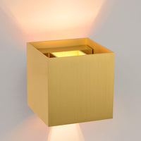Lucide XIO lampada da parete LED dimmerabile G9 1x4W 2700K fascio regolabile IP20 Ottone Oro Opaco