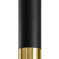 LED Plafondspot zwart goud LOOPEZ - 1 x GU10 aansluiting