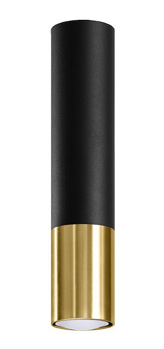 LED Plafondspot zwart goud LOOPEZ - 1 x GU10 aansluiting