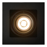 Lucide CHIMNEY indbygget LED-spot, 1xGU10, dæmpbar, maks. 50W, 220-240V, IP20, Sort aluminium