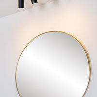 Lucide Taylor LED Deckenstrahler für Badezimmer, 3x5W GU10 dim to warm 2200K-3000K, IP44, Sand Schwarz