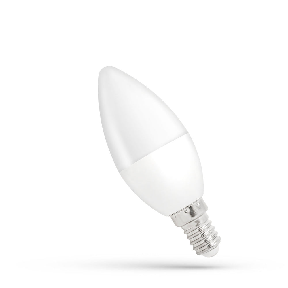 LED kaarslamp E14 C37 - 4W vervangt 29W - 6000K daglicht wit