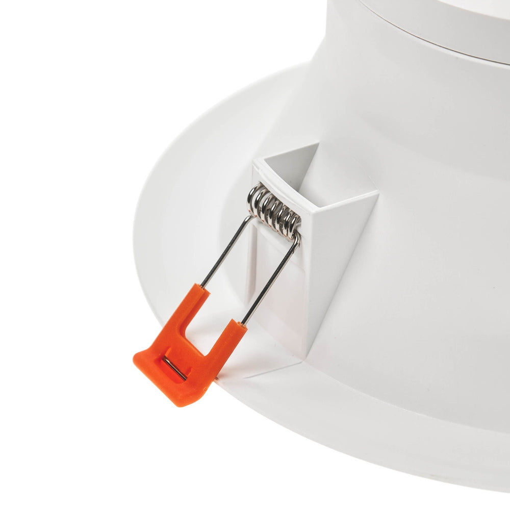 Faretto LED da incasso Spectrum 25W 230V 3000K bianco caldo 1875 lumen fascio 90° IP20 Bianco 230mm