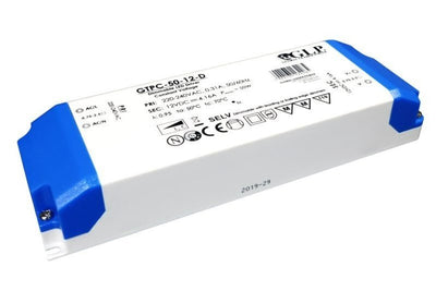 GLP LED-voedingsadapter dimbaar 12V 50W 4.16A voor 12V LED-verlichting IP20