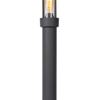 Lucide LORI utomhus LED stolplampa med E27, IP44, dag natt-sensor, 220-240V, 800mm Antracit