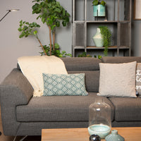 Lucide ANSELMO lampada da lettura da terra LED, 9W 3000K dimmerabile, altezza 1400mm, Nero Sabbia Opaco, Metallo, IP20