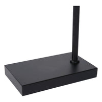 Lucide LEANNE tafellamp, E27 fitting, 40W max, 220-240V, IP20, modern mat Zwart metaal, 52cm hoogte