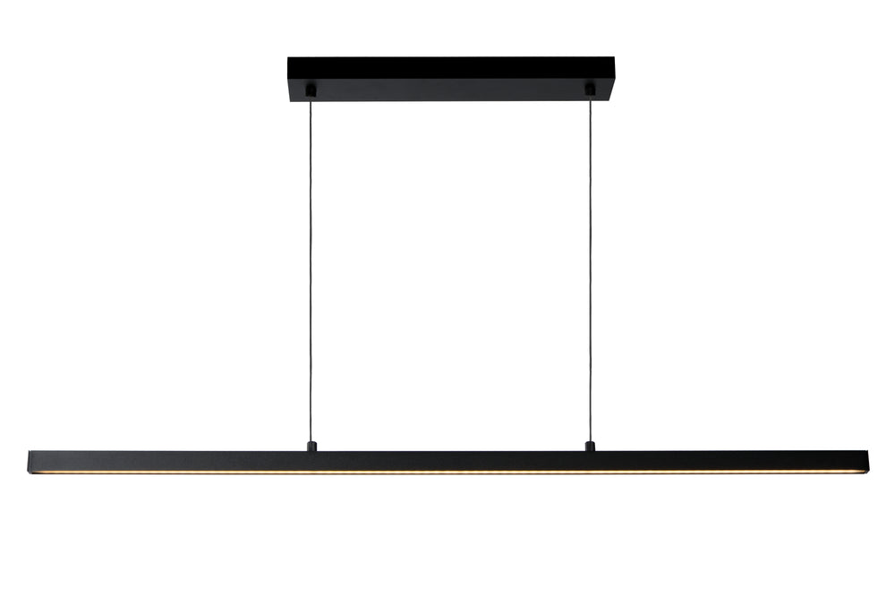 Lucide SIGMA suspension LED, dimmable 30W 230V 2700K 1711 lumens CRI 90 Noir design moderne IP20