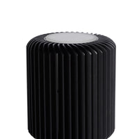 Lucide Turbin LED tafellamp 5W 3000K IP20 metalen cilindervorm ontwerp Zwart moderne stijl
